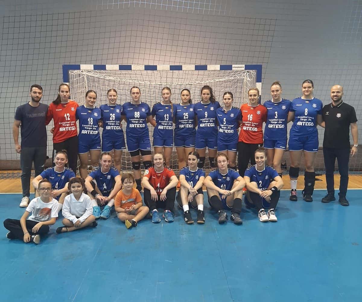 Handbalistele de tineret ale CSM Târgu-Jiu au înregistrat a doua victorie