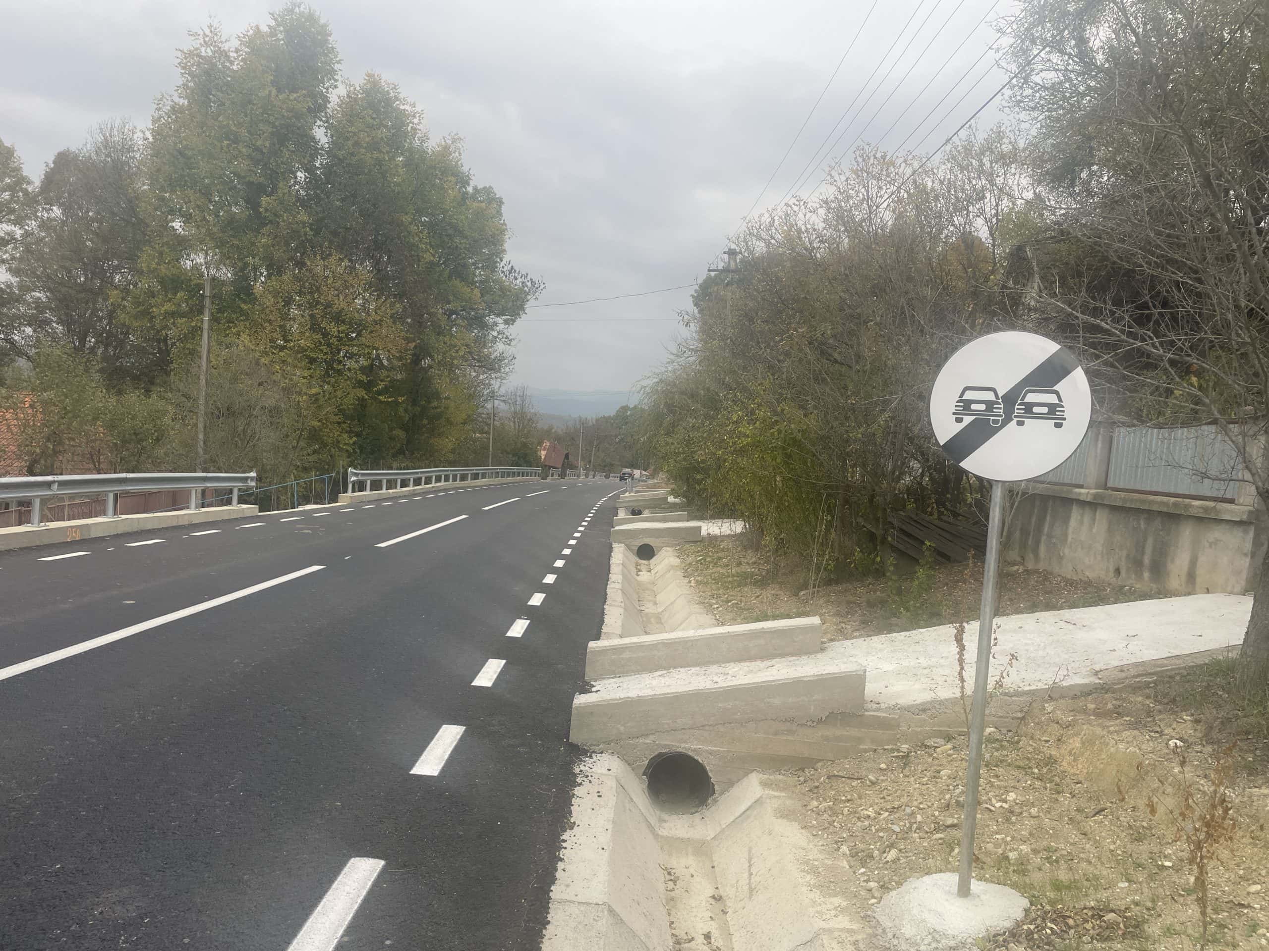 Drum Județean reabilitat în județul Gorj