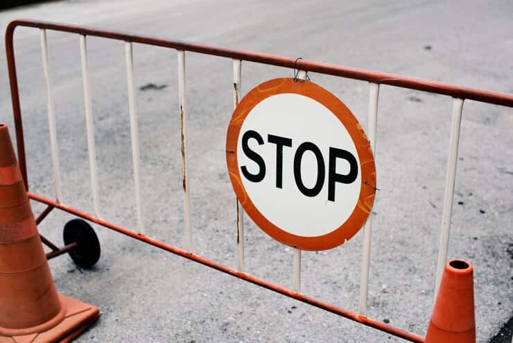 Restricții de circulație pe autostradă