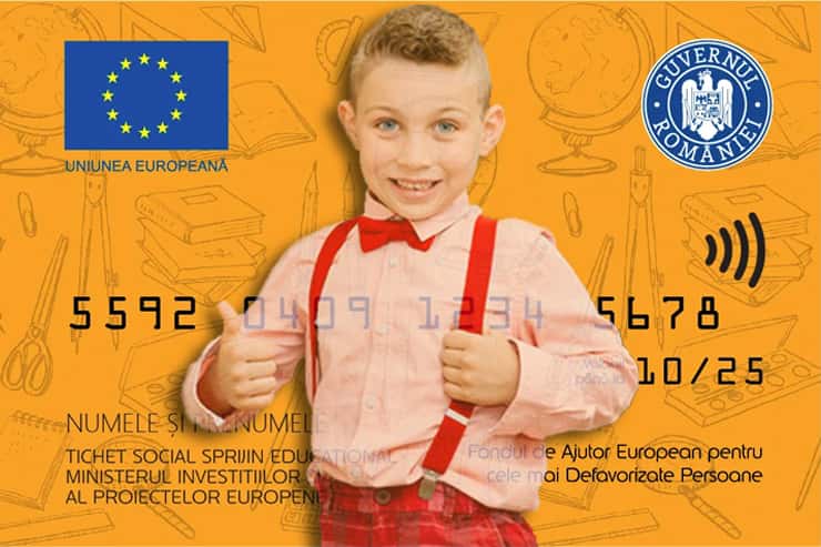 Tichete sociale pentru copiii din medii defavorizate