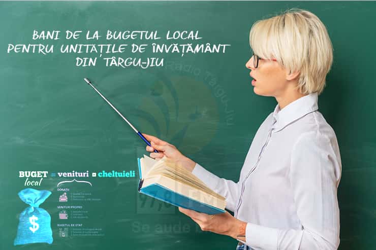 Bani de la bugetul local pentru unitățile de învățământ din Târgu-Jiu