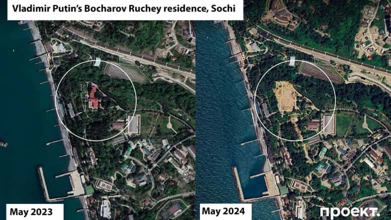 Vladimir Putin și-a demolat casa de vacanță preferată de la Marea Neagră