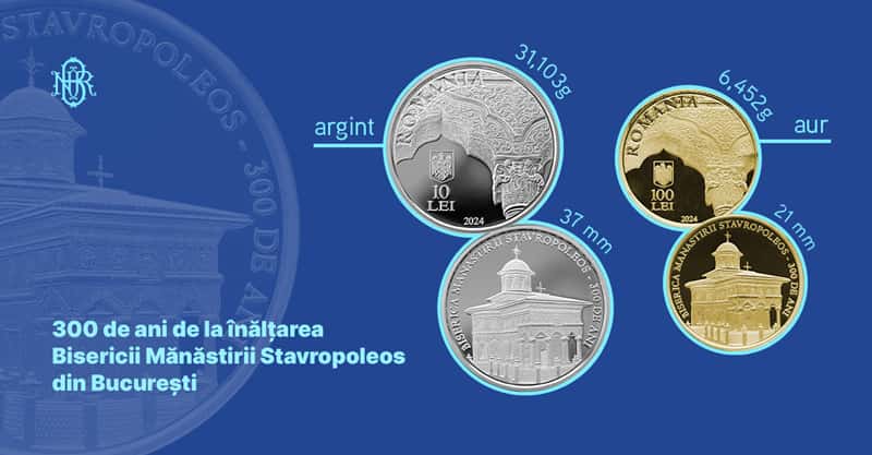BNR lansează o nouă monedă în circuitul numismatic