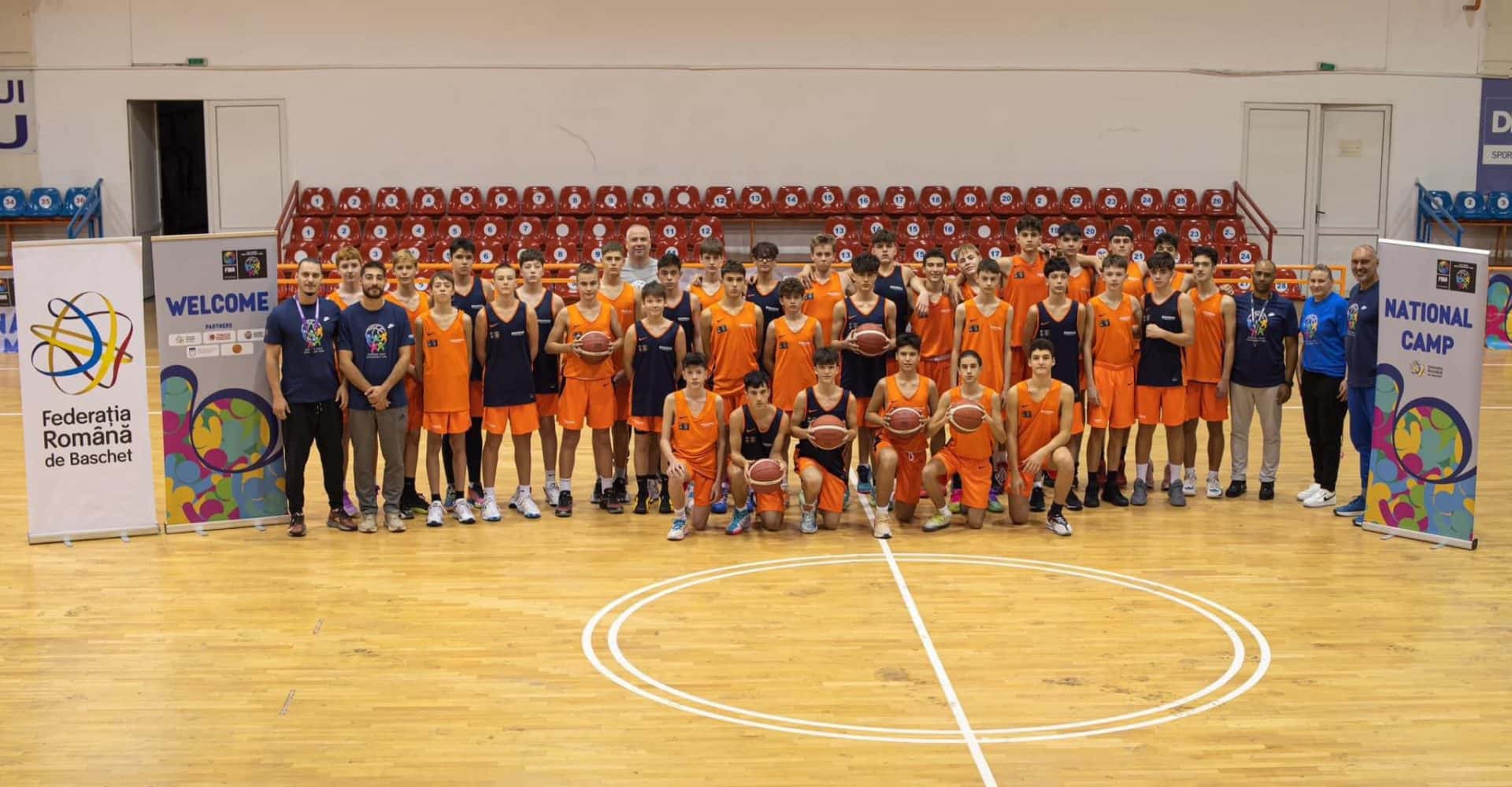 Sportivi de la CSM Târgu Jiu, alături de reprezentativa României la Turneul FIBA Youth Development U14 din Macedonia de Nord