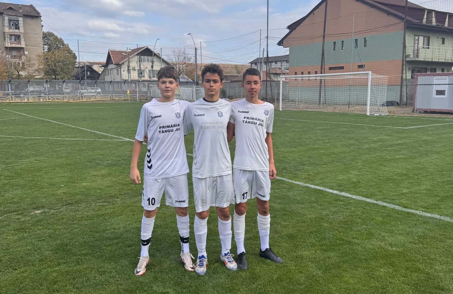 Juniori ai echipei de fotbal CSM Târgu-Jiu convocați de FRF