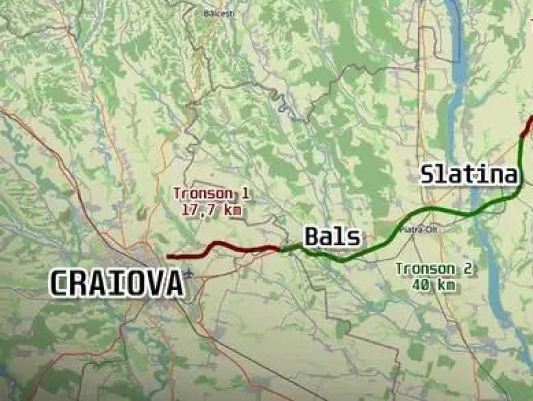 Drumul expres Craiova-Balș ar putea fi deschis circulației mai devreme decât era prevăzut