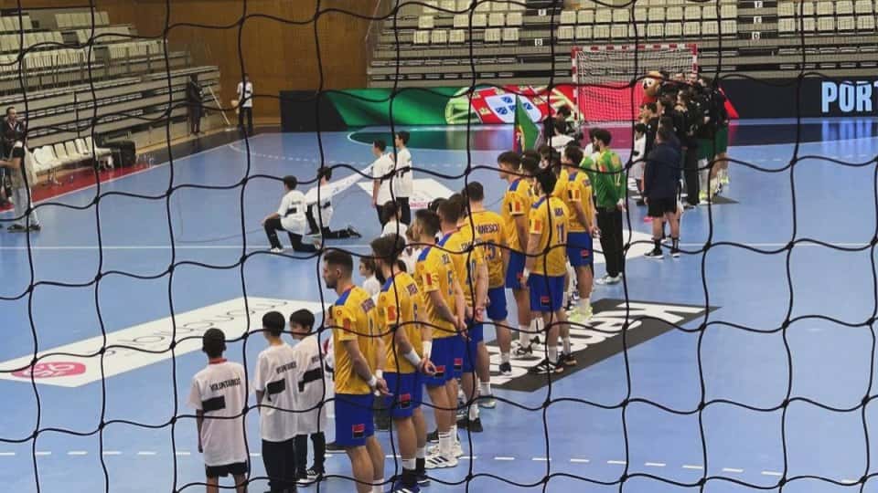 Echipa de handbal masculin a României, învinsă în Portugalia