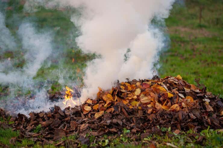 Incendii de vegetație în 3 localități din județul Gorj