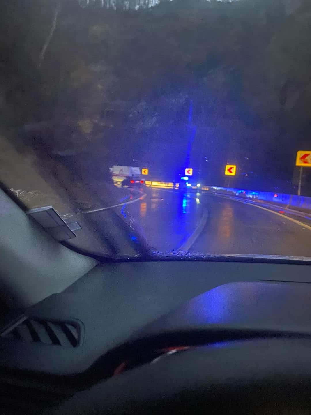 Accident pe Defileul Jiului