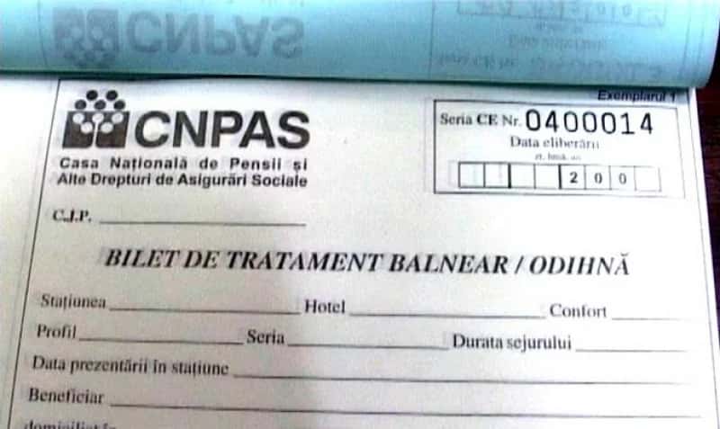 Se distribuie ultimele bilete de tratament balnear destinat pensionarilor anul acesta