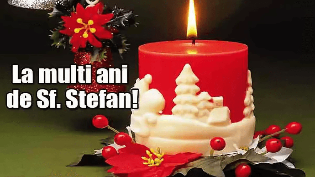 Astăzi este sărbătorit Sfântul Arhidiacon Ştefan