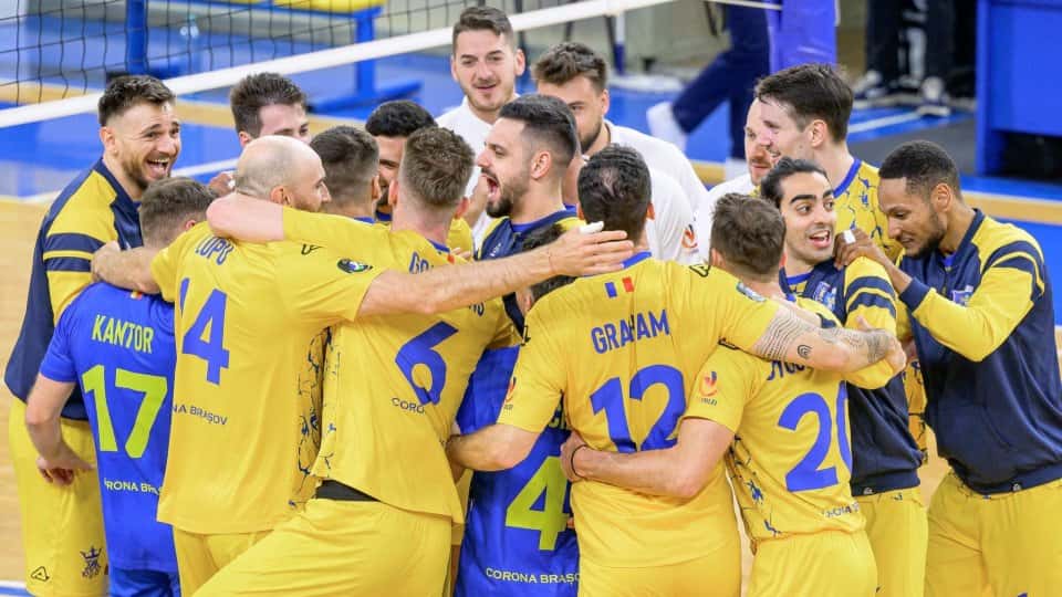 Corona Braşov, a învins, miercuri, formaţia din Estonia, scor 3-0