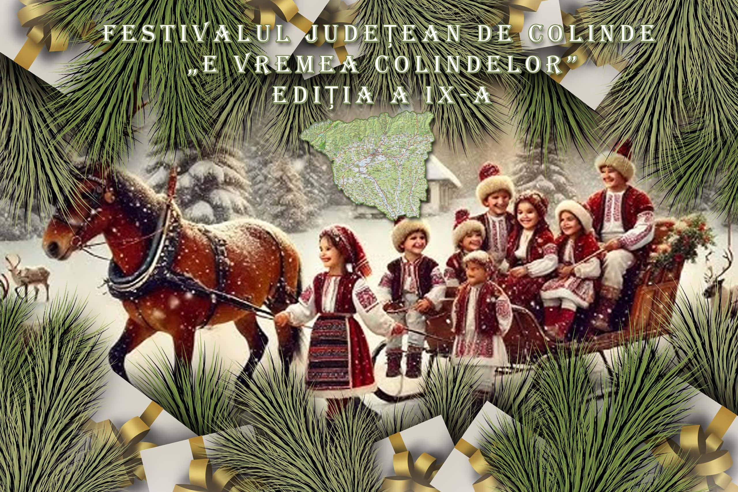 Festivalul Județean de Colinde „E vremea colindelor” – ediția a IX-a