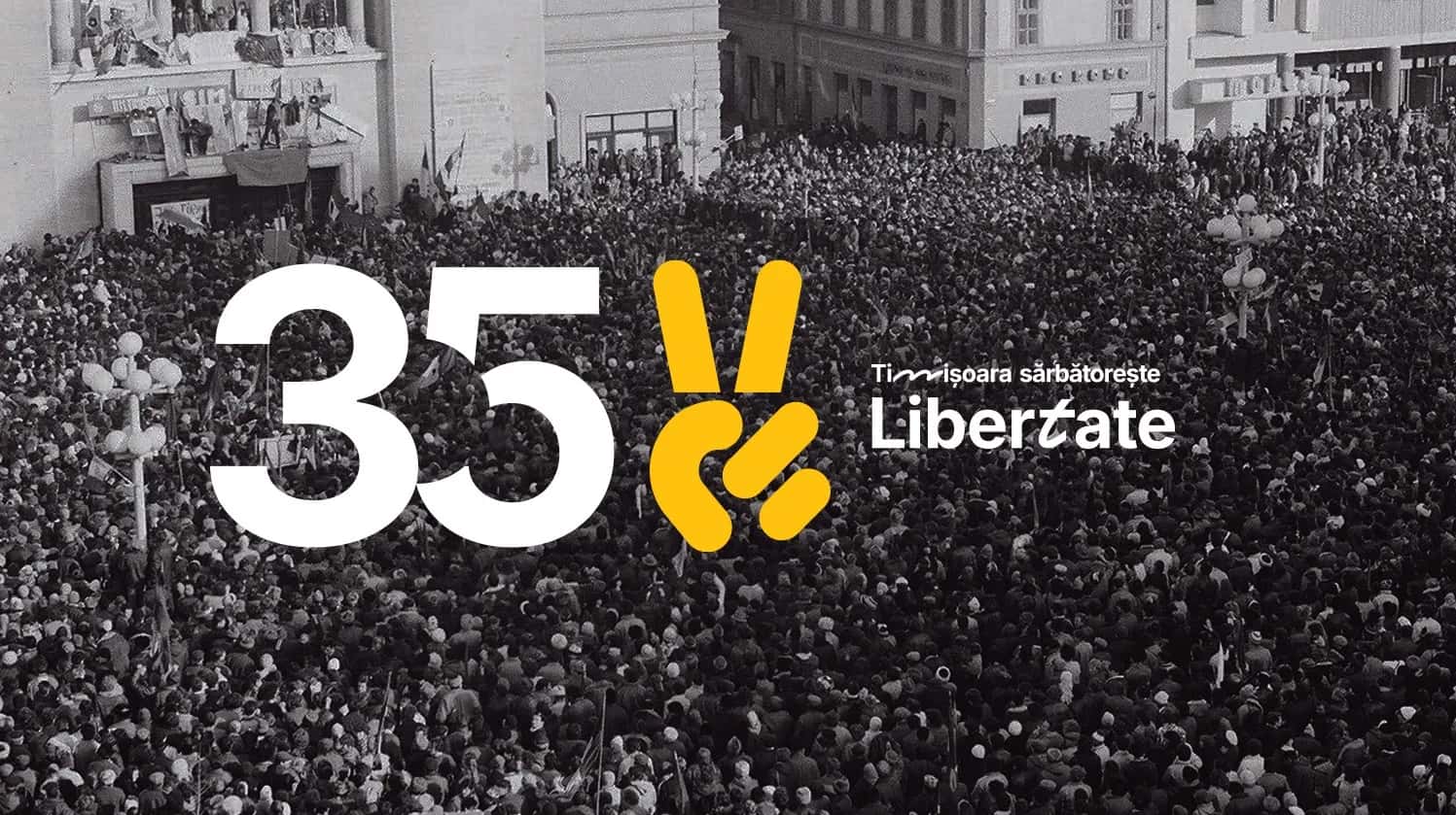 35 de ani de când Timișoara a fost declarată primul oraș liber de comunism din România