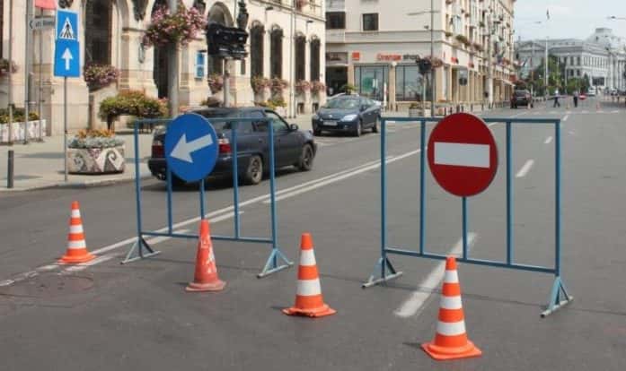 Restricții de circulație pe străzi din Craiova