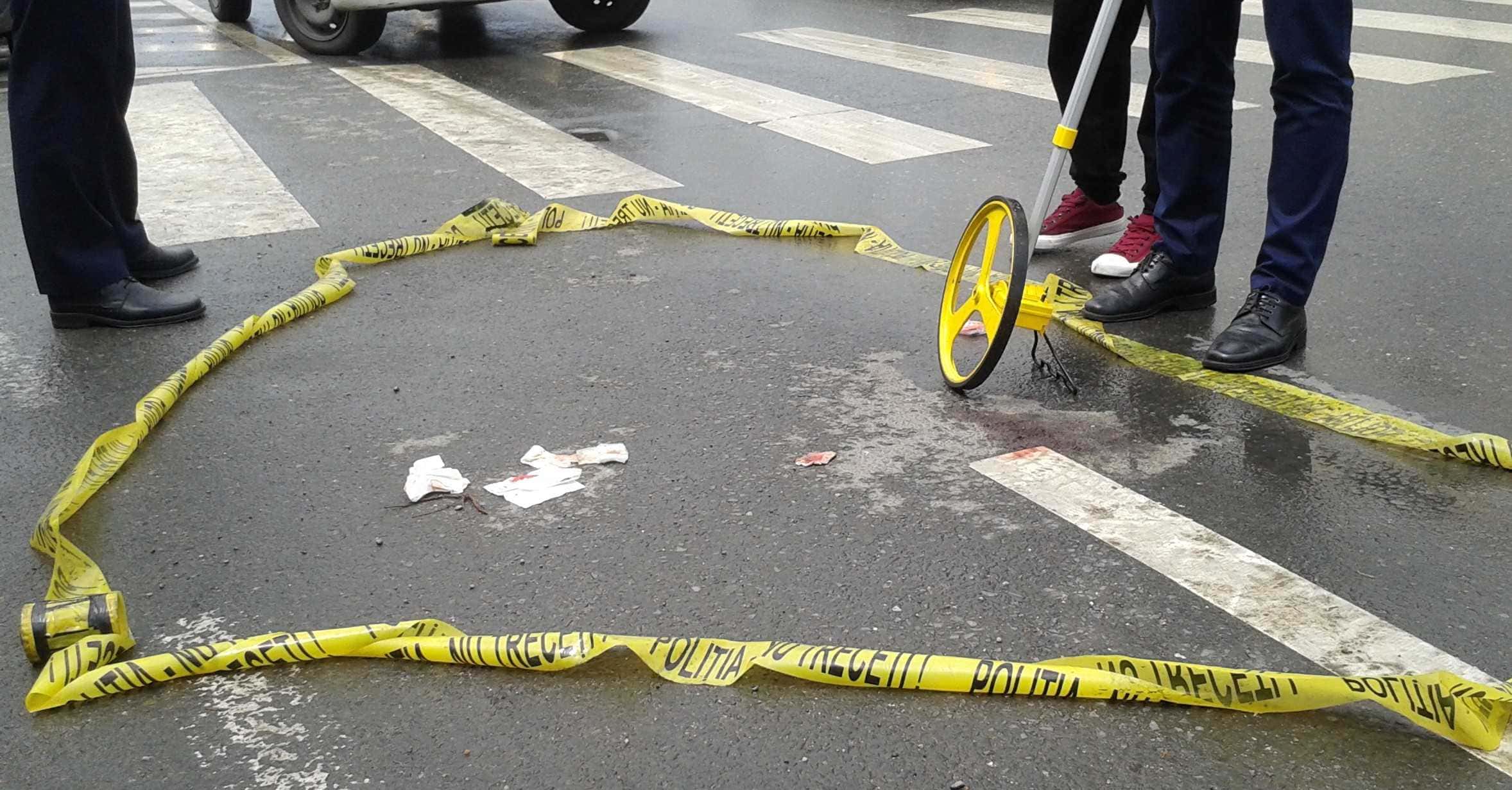 Femeie de 76 de ani, lovită pe o trecerea de pietoni din strada Traian