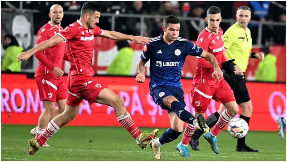 Dinamo-Oțelul Galați 1-0: Golul victoriei a venit în minutul 90+8