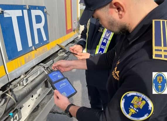 Premieră națională în vămi: Autoritatea Vamală Română a început să aplice sigiliile inteligente pentru combaterea fraudei vamale şi fiscale