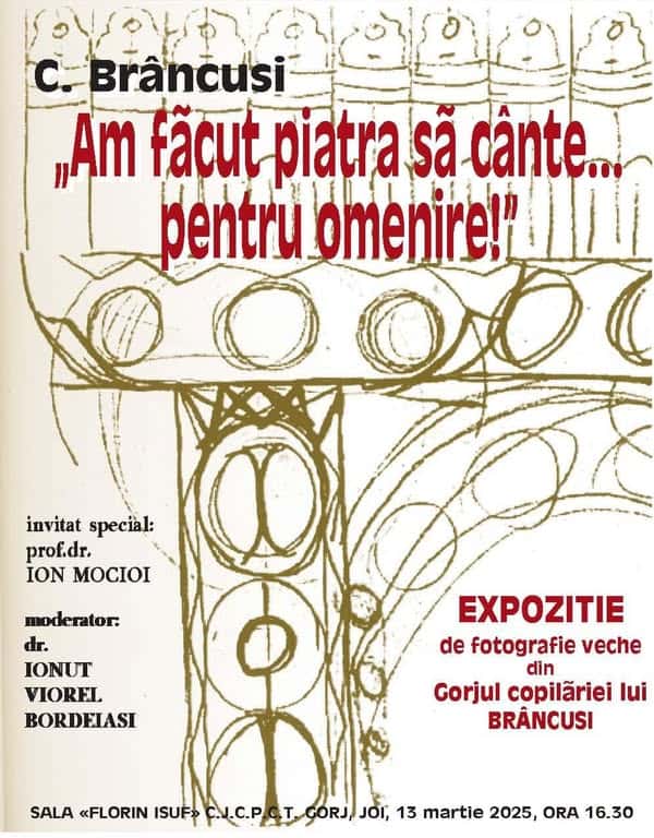 Gorjul copilăriei lui Constantin Brâncuși în imagini, în cadrul unui expoziții de fotografie