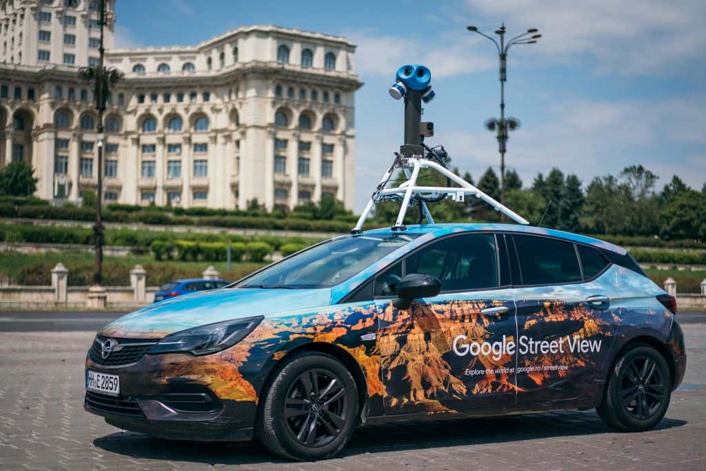 Mașinile Google Street View revin pe străzile din România
