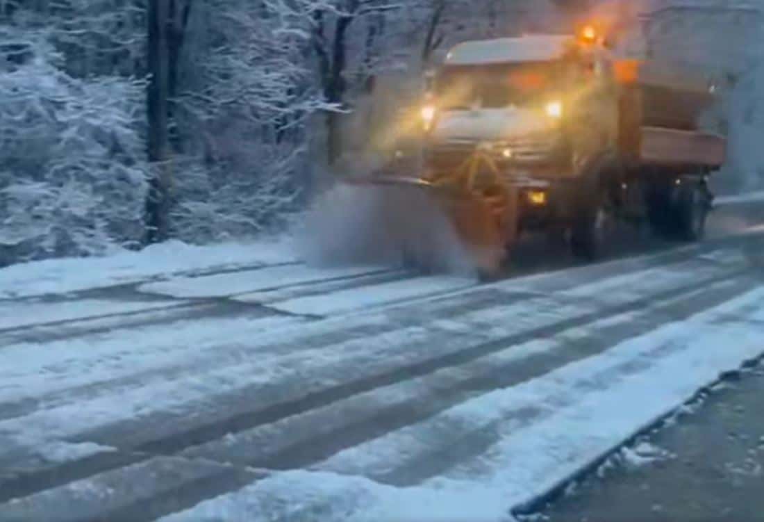 Este plină iarnă în tot județul Gorj