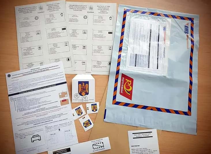 Poșta Română a trimis buletinele de vot pentru diaspora la alegerile prezidențiale