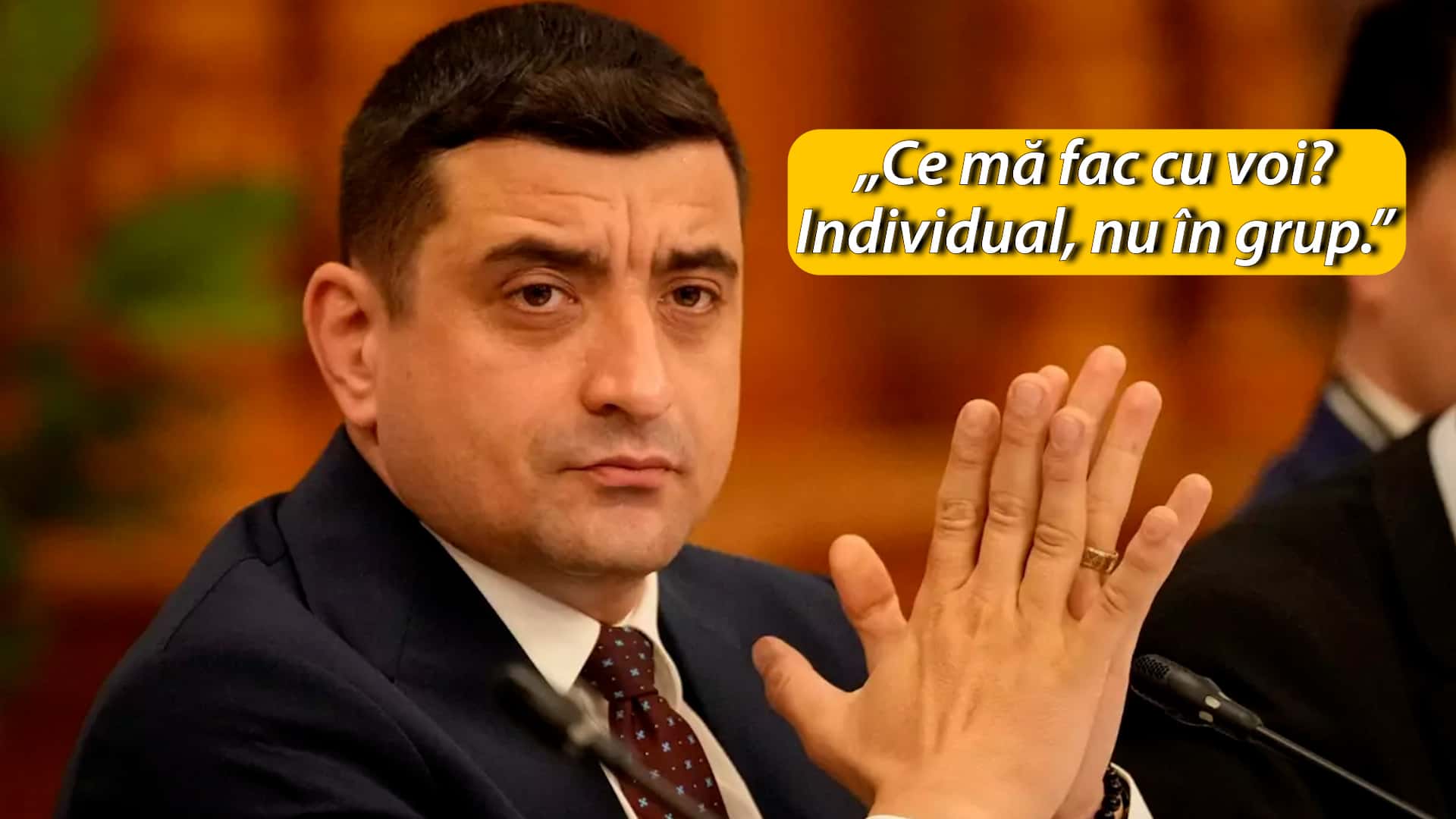 George Simion escaladează discursul împotriva criticilor
