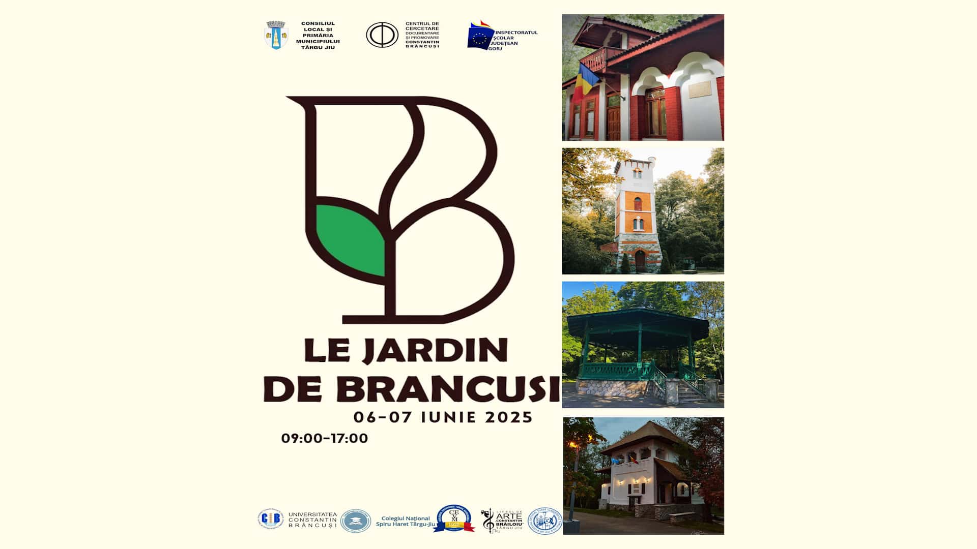 Târgu Jiu găzduiește „Le Jardin de Brancusi”