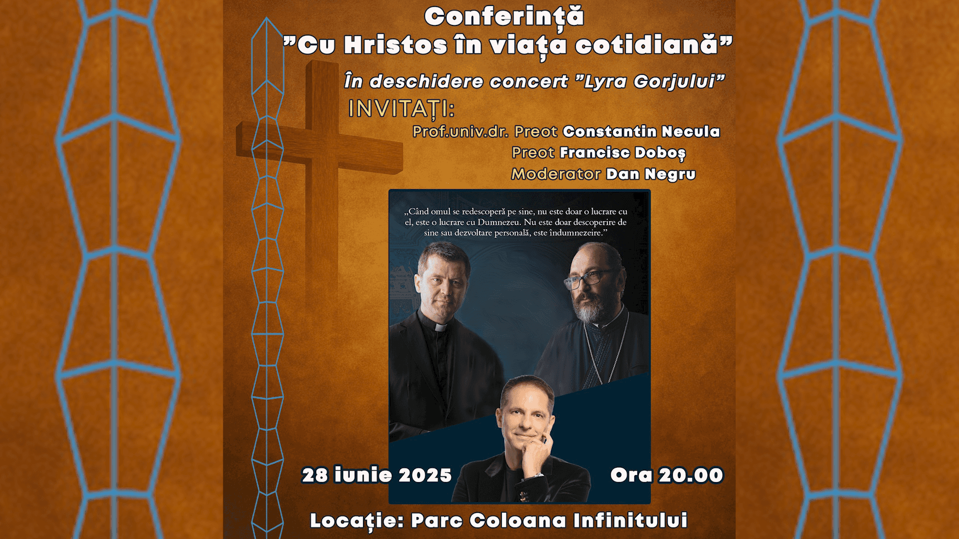 Conferință despre credință, la Târgu Jiu