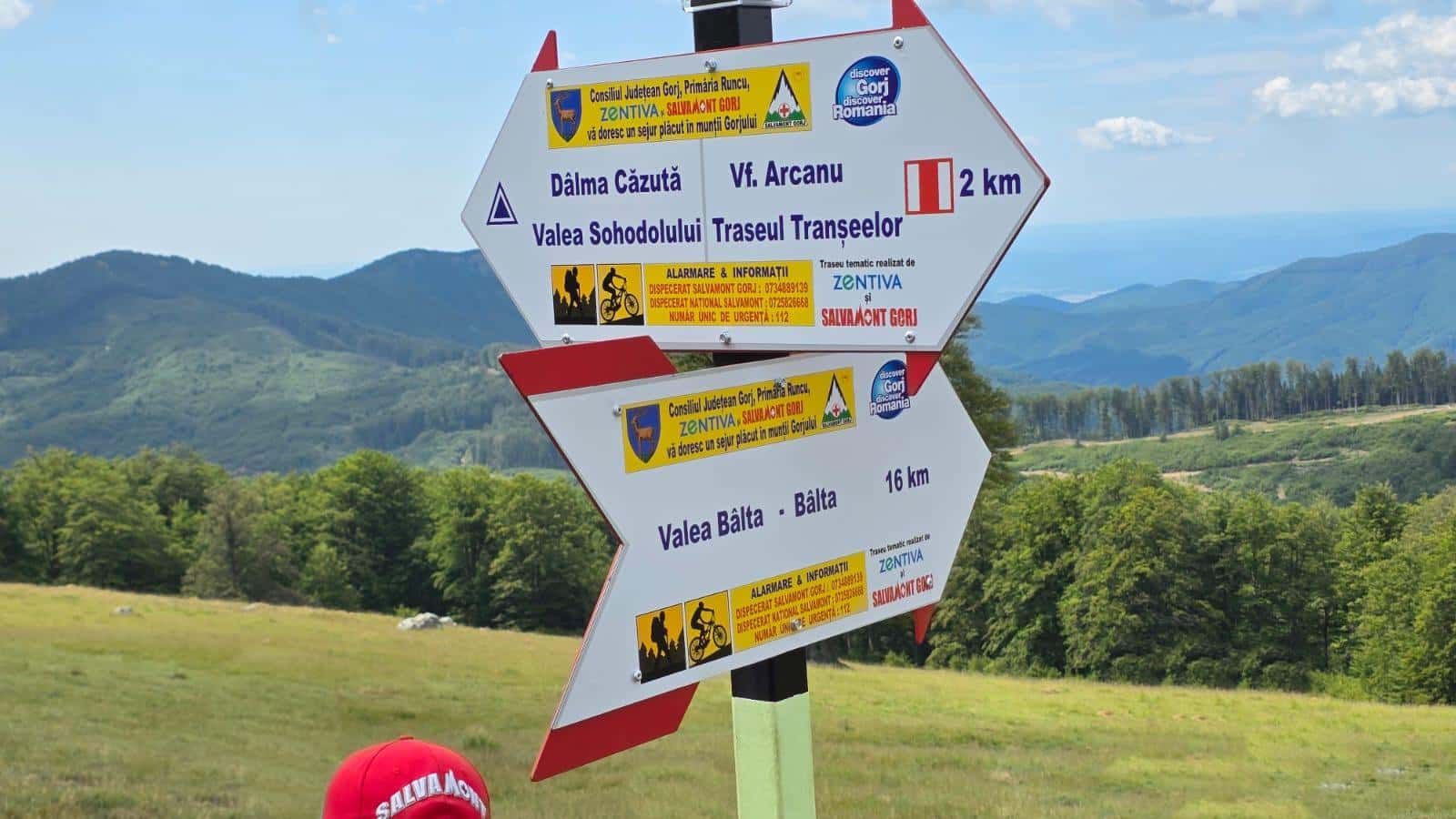 Traseu montan istoric amenajat în masivul Vâlcan