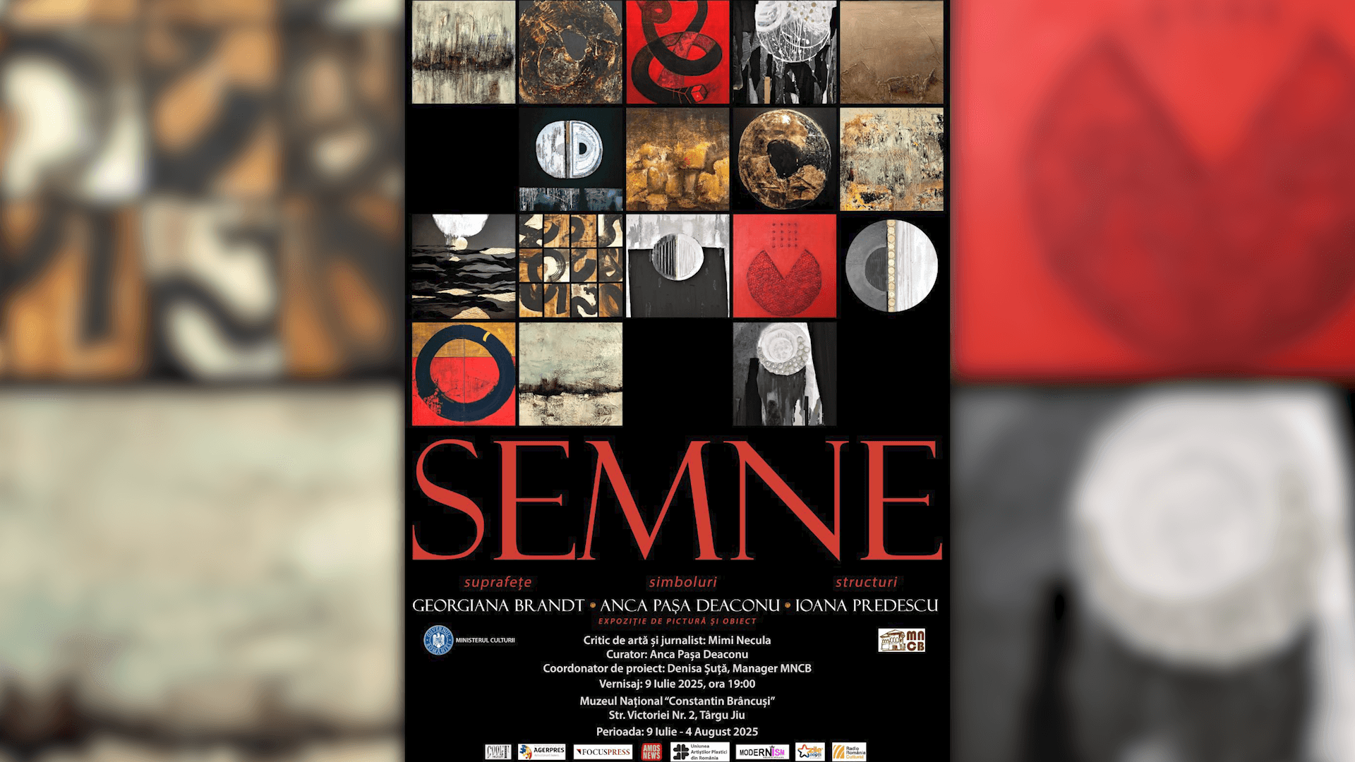 Expoziția „SEMNE” ajunge la Târgu Jiu