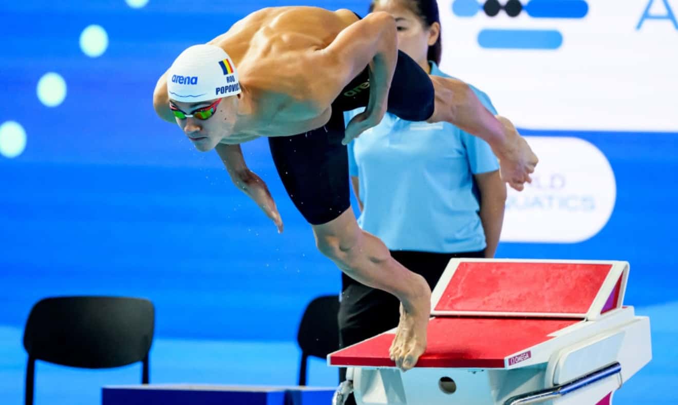 David Popovici, calificare în semifinalele probei de 200 liber de la Europene