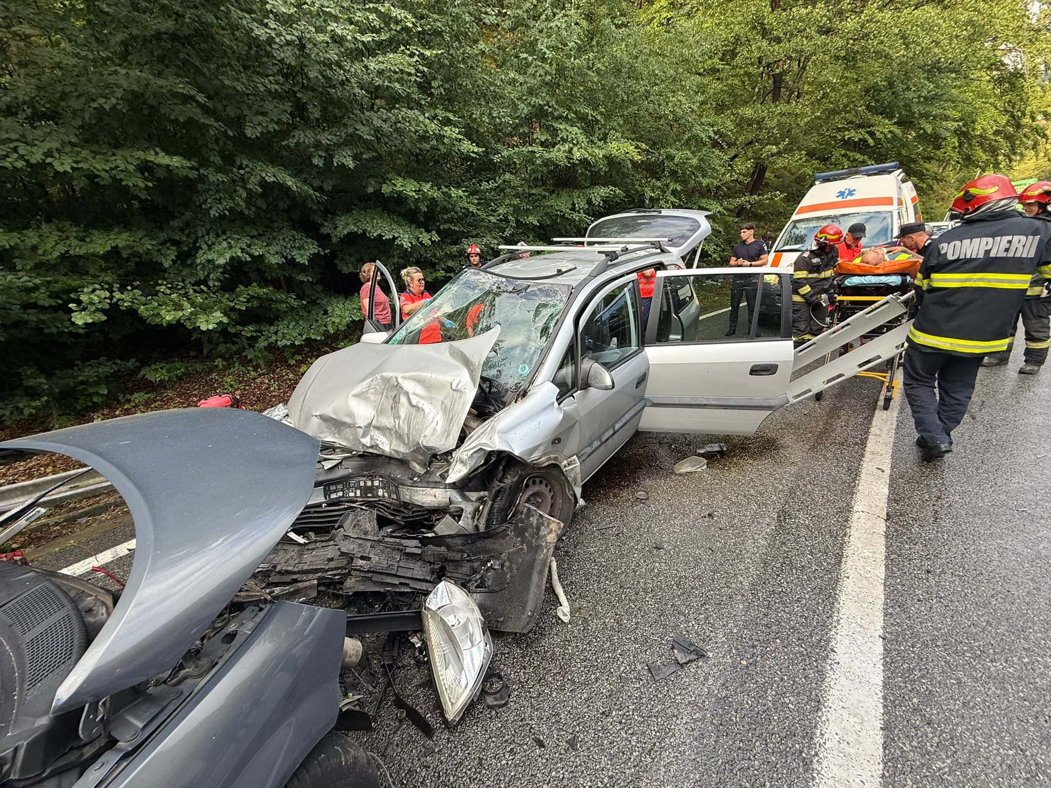 Accident grav pe Defileul Jiului