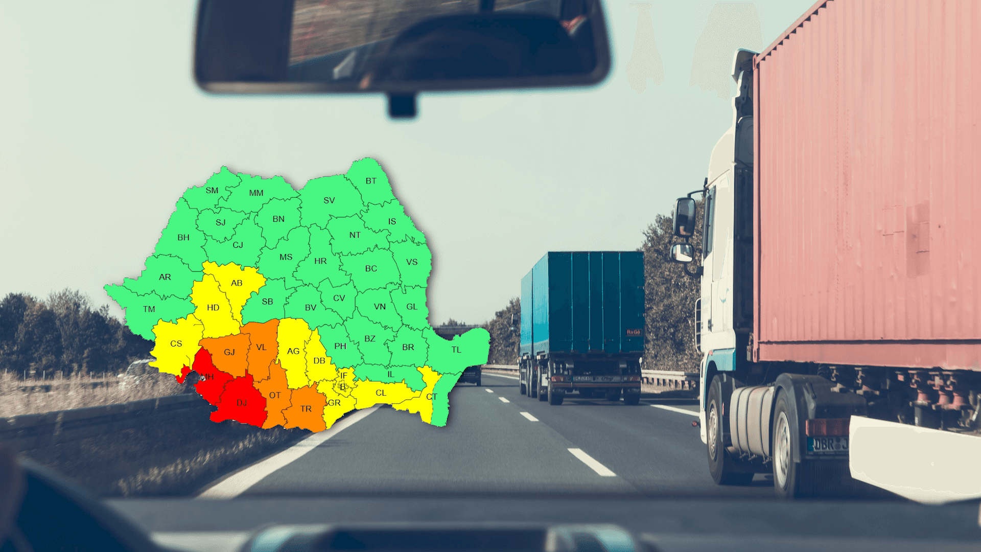 Restricții de tonaj din cauza temperaturilor ridicate