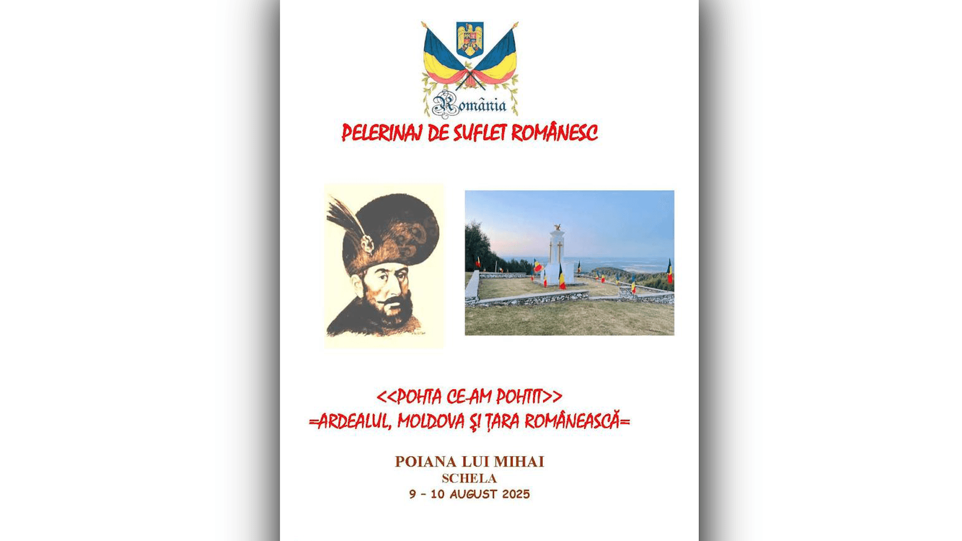 Pelerinaj în Poiana lui Mihai