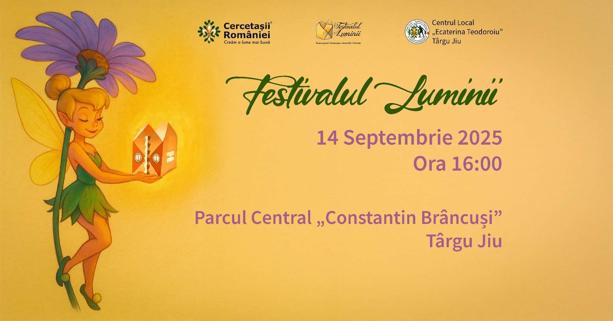 Festivalul Luminii revine la Târgu Jiu