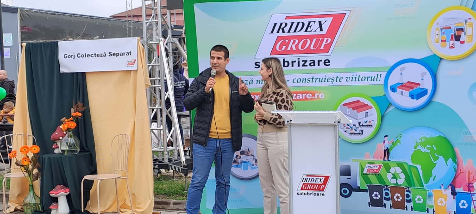 Iridex Group începe oficial activitatea de salubrizare în Gorj