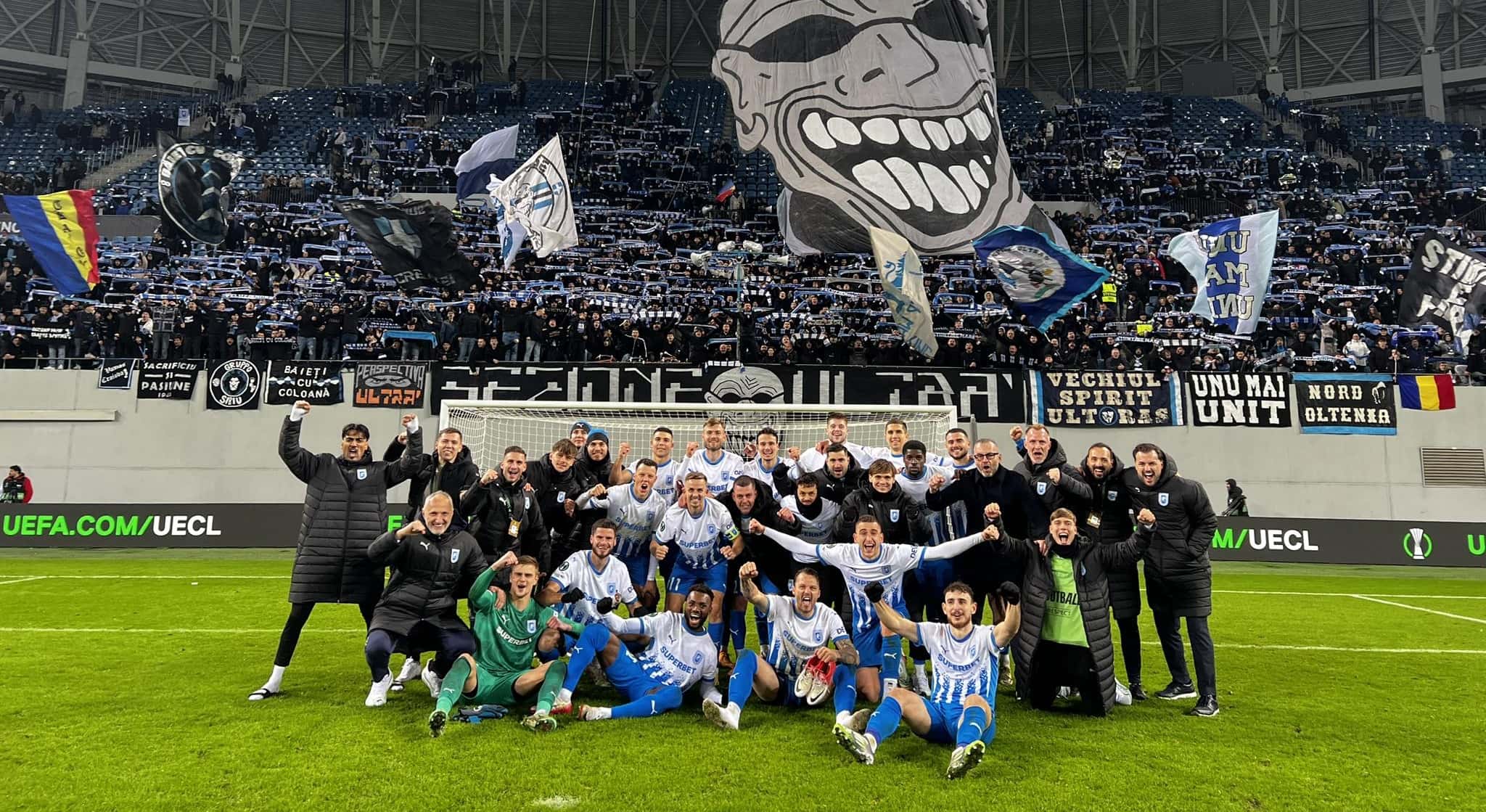Universitatea Craiova a câștigat cu 1-0 duelul cu FSV Mainz