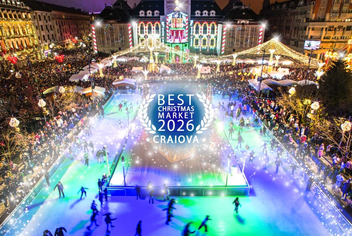 Craiova, cel mai bun târg de Crăciun din Europa
