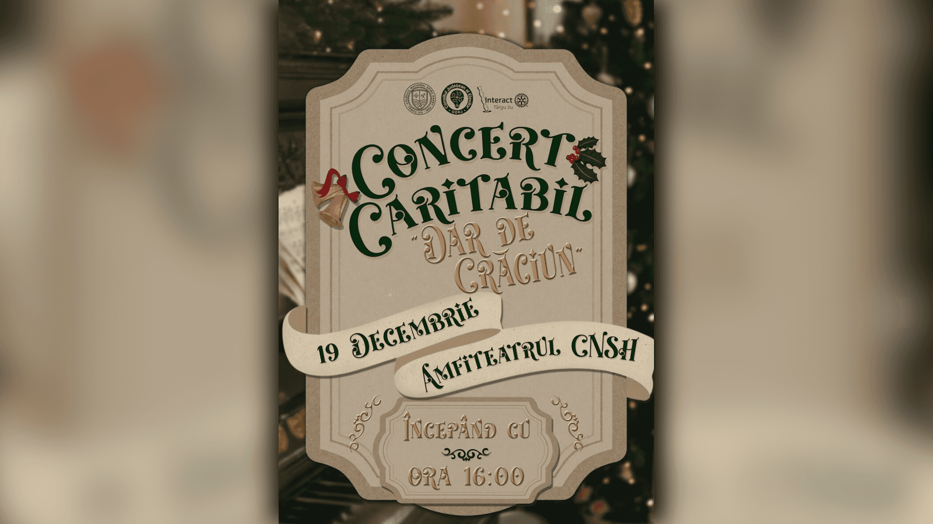 „Dar de Crăciun” - Concert caritabil - Ediția a II-a