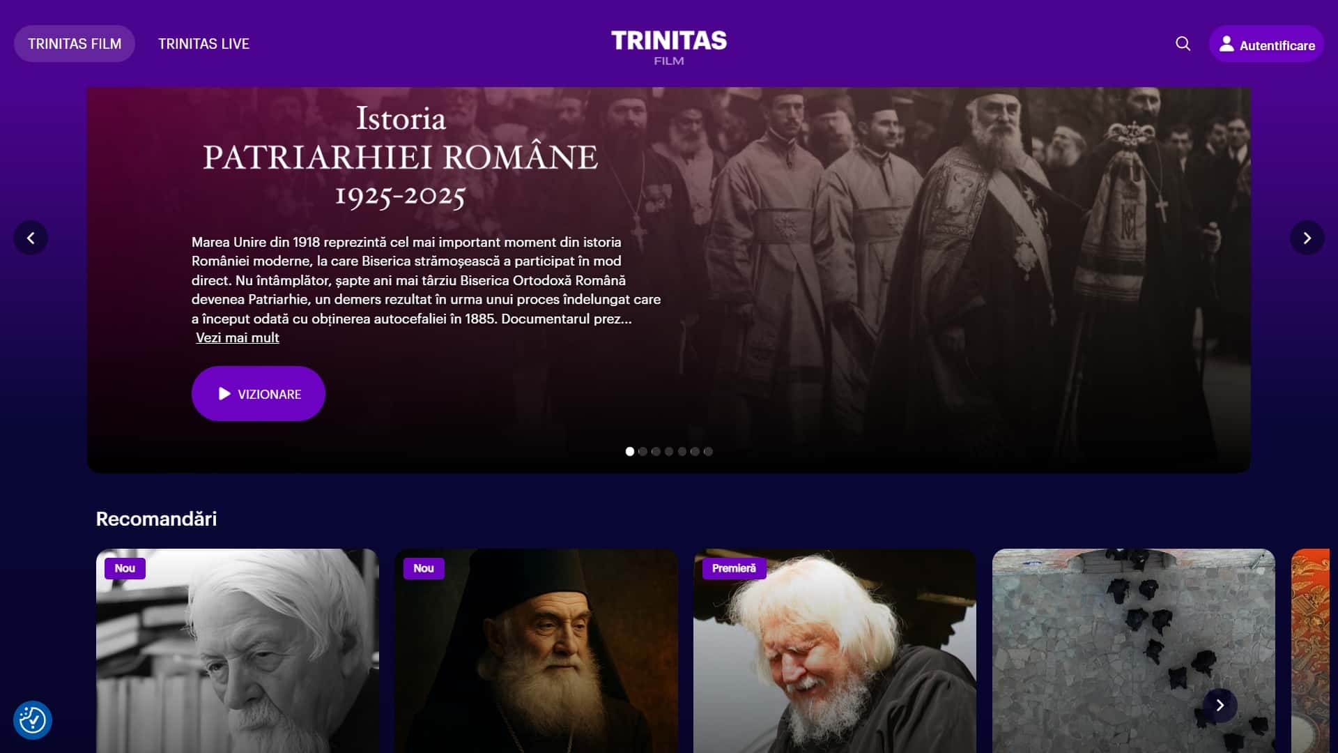 Biserica Ortodoxă Română și-a lansat propriul „Netflix”