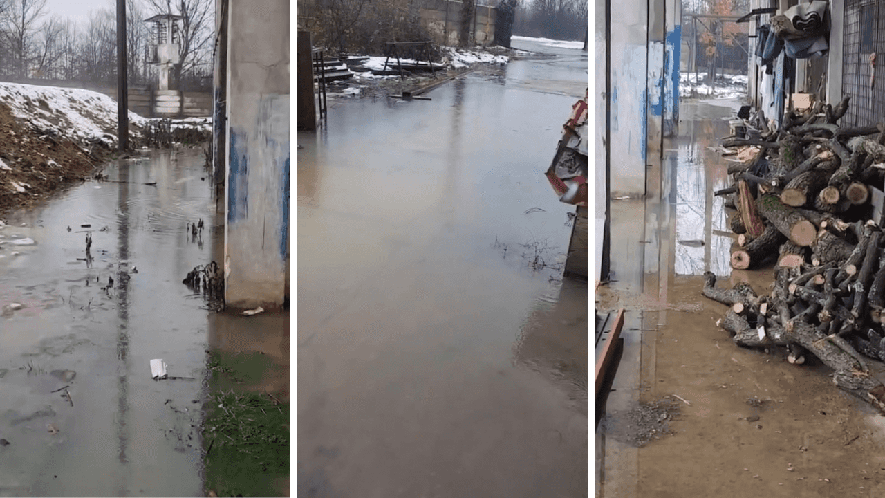 Parcul Industrial din Bumbești-Jiu - Inundat