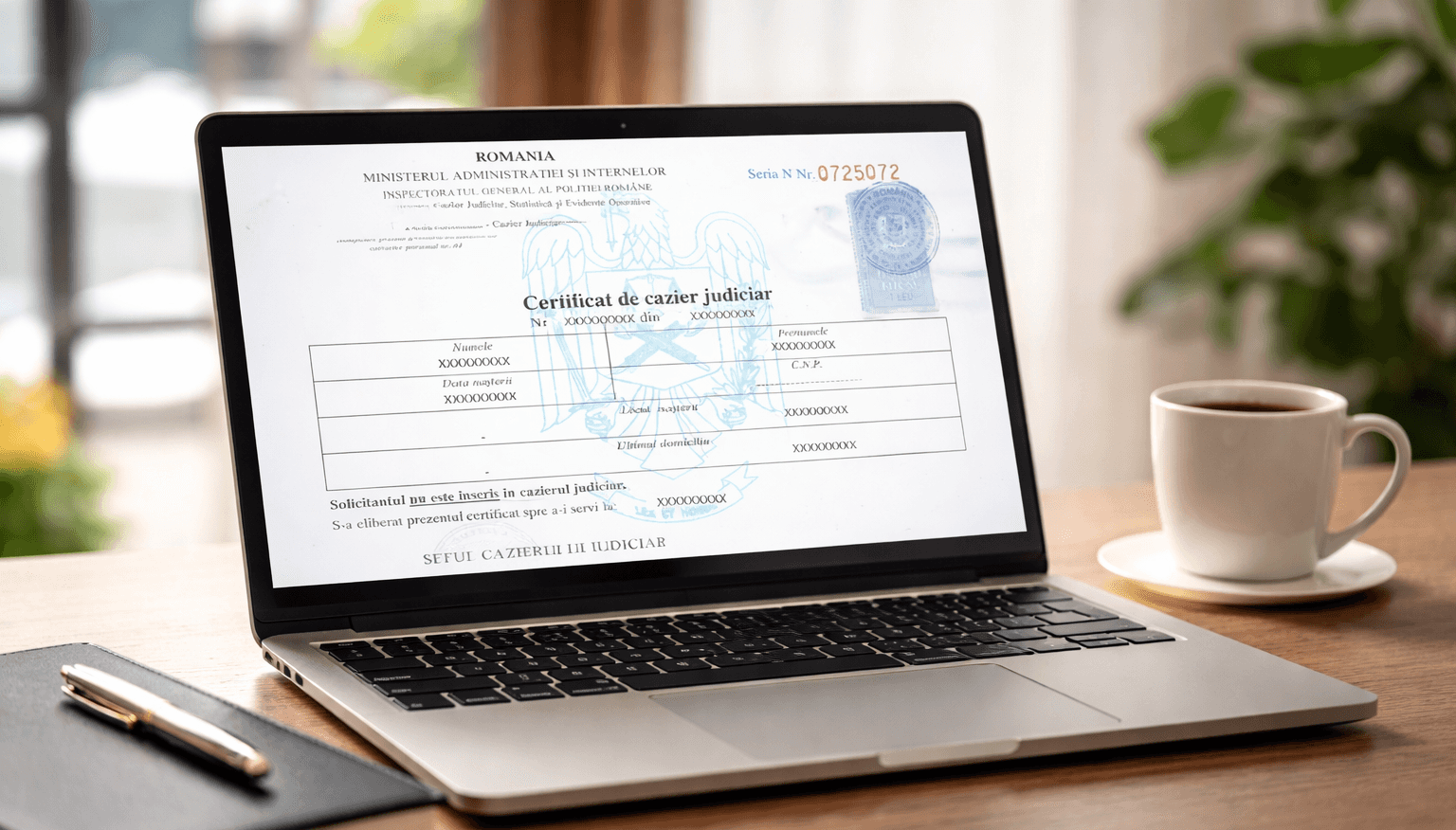 Certificatul de cazier judiciar poate fi obținut și online