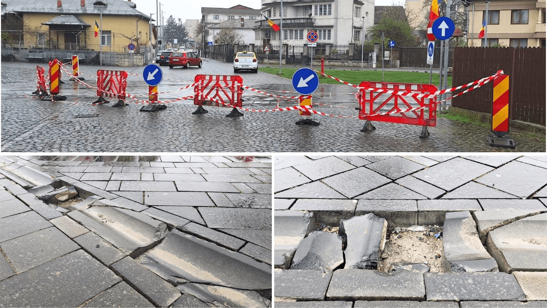 Calea Eroilor, în paragină