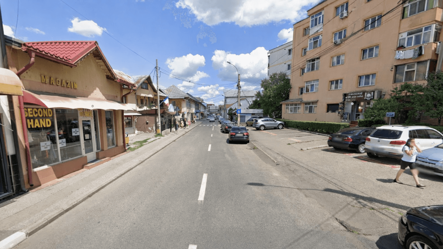 Lucrări de reabilitare pe strada 1 Decembrie 1918