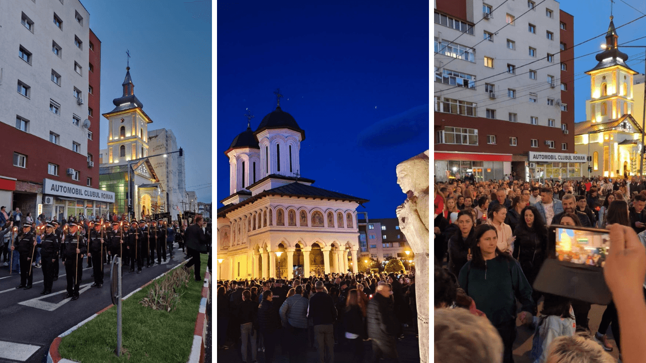 Procesiune religioasă dedicată Sfinților Împărați Constantin și Elena