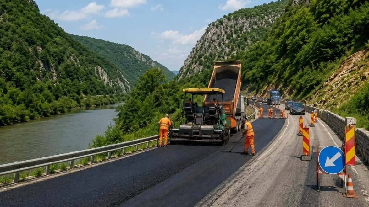 Restricții de circulație pe două drumuri din județul Gorj