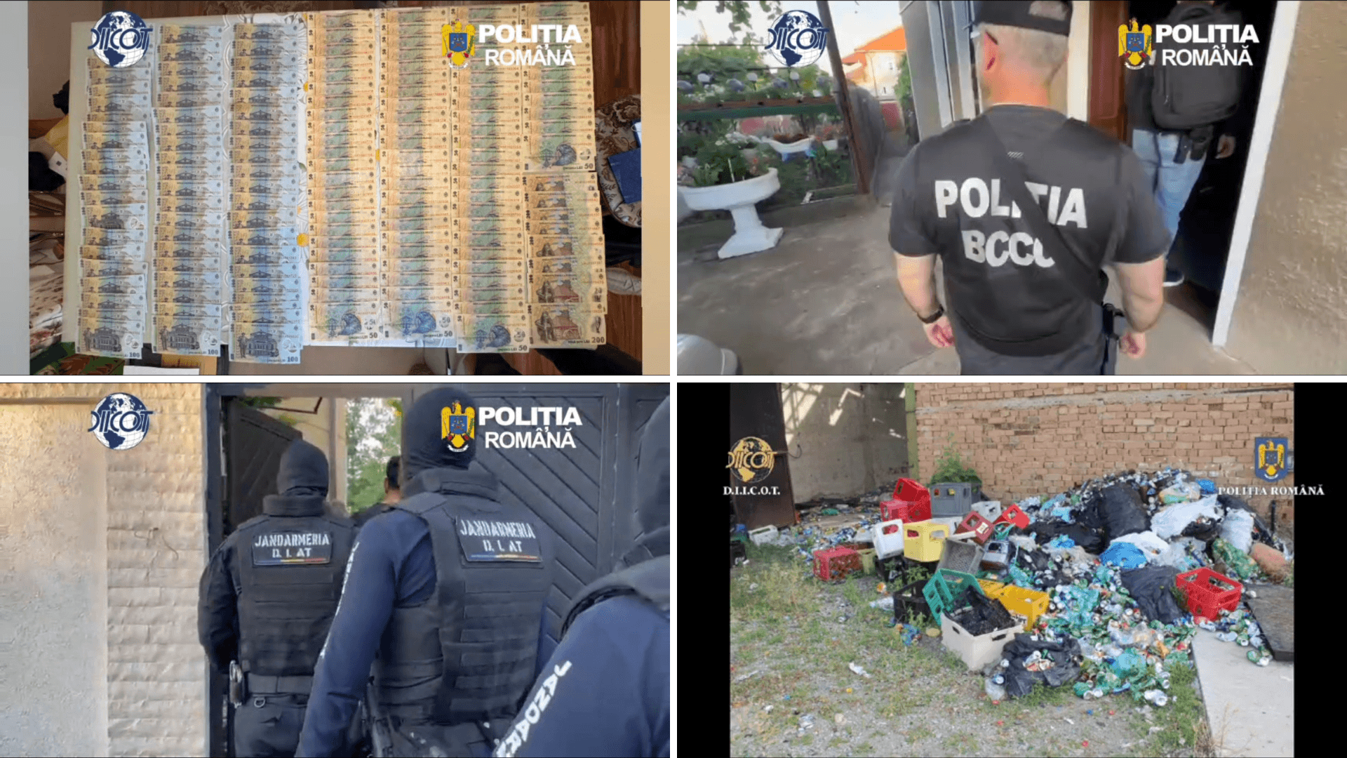 Percheziții DIICOT Gorj: Peste 5.000 de tone de deșeuri îngropate ilegal