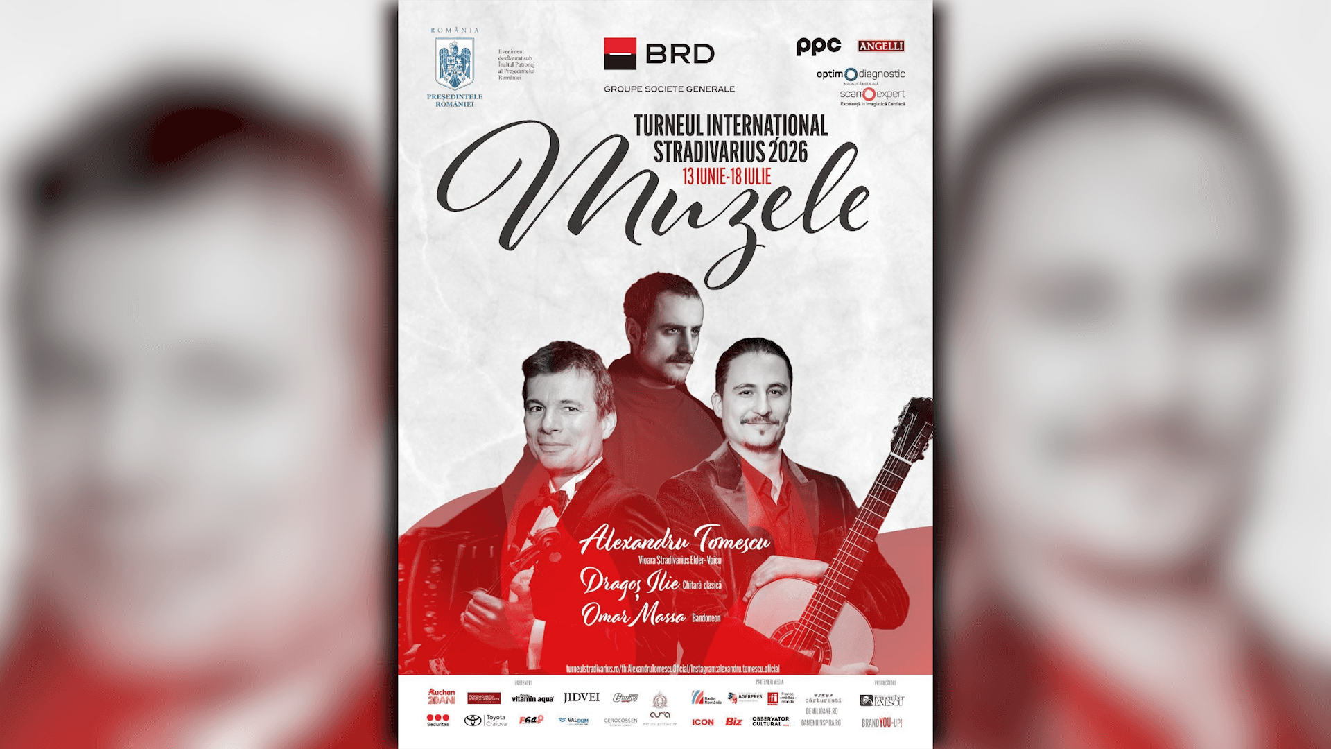 Turneul Stradivarius „Muzele”, la Târgu Jiu - 27 iunie