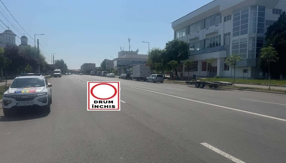Restricții de circulație în Rovinari